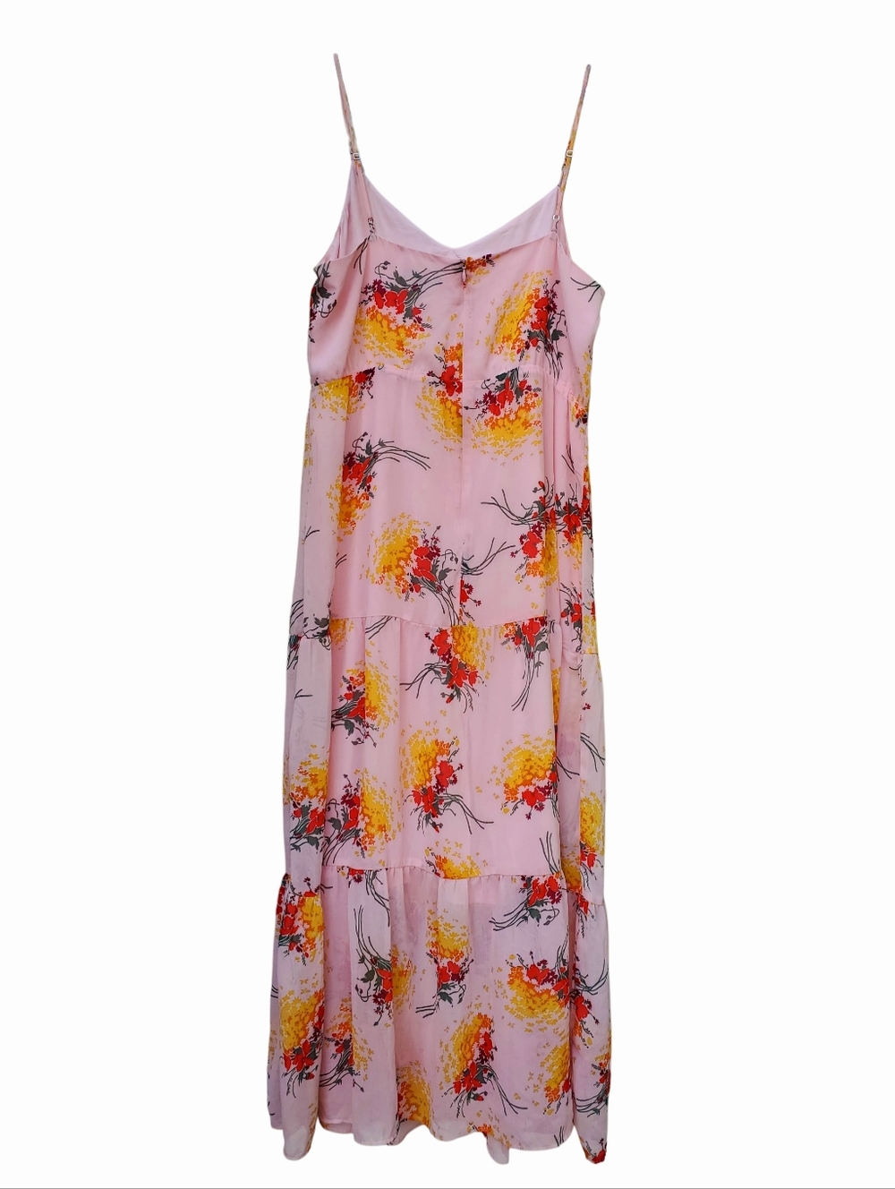 J. Crew Mercantile Tiered Sunburst Floral Maxi Dress - Picture 8 of 13